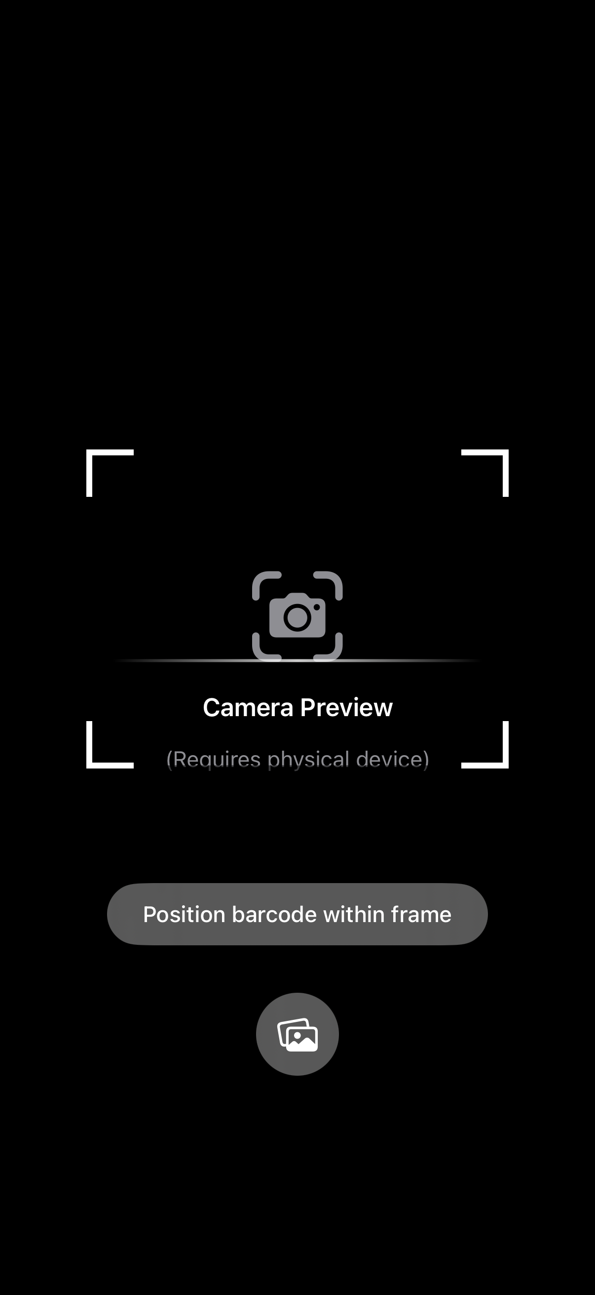 Codigo barcode scanner capturing a loyalty card QR code